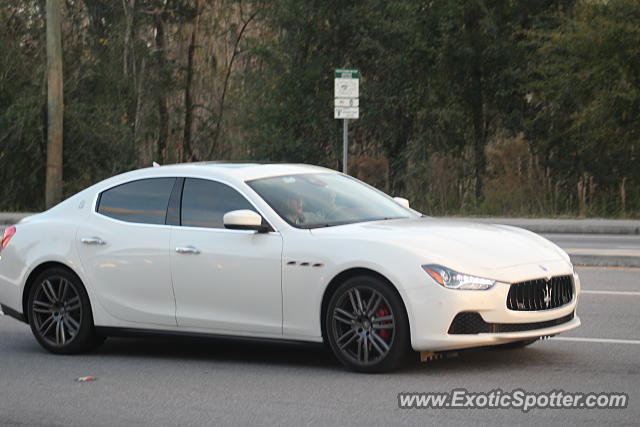 Maserati Ghibli spotted in Riverview, Florida