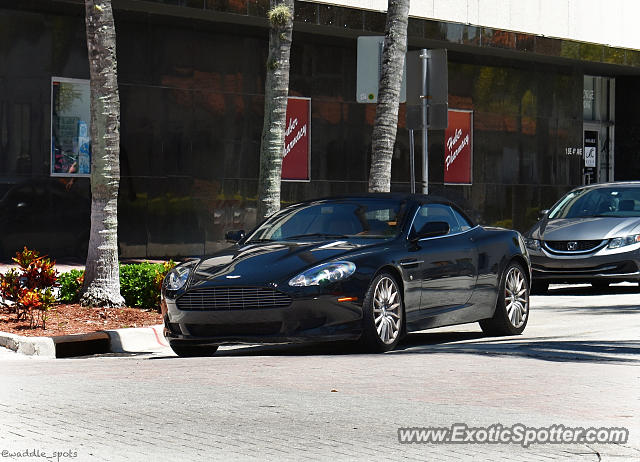 Aston Martin DB9 spotted in Delray Beach, Florida