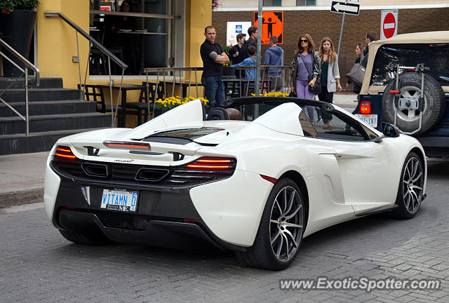 Mclaren 650S spotted in Toronto, Canada