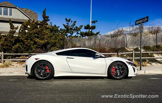 Acura NSX spotted in Bay Head, New Jersey