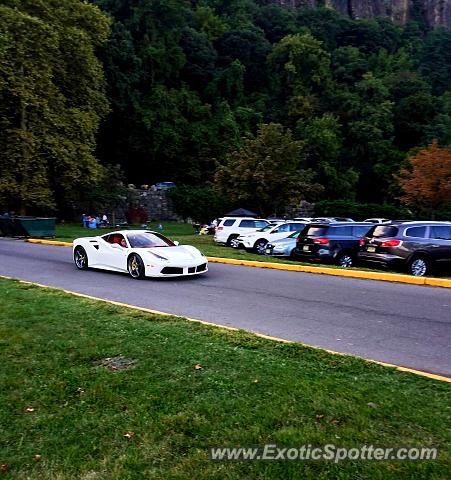 Ferrari 488 GTB spotted in Fort Lee, New Jersey