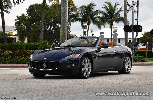 Maserati GranCabrio spotted in Stuart, Florida