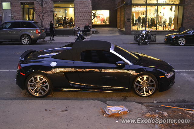 Audi R8 spotted in Manhattan, New York