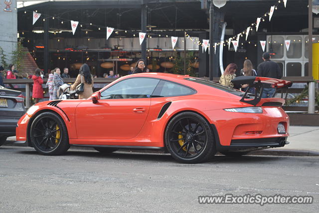 Porsche 911 GT3 spotted in Manhattan, New York