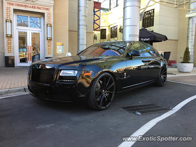 Rolls-Royce Ghost spotted in Charlotte, North Carolina