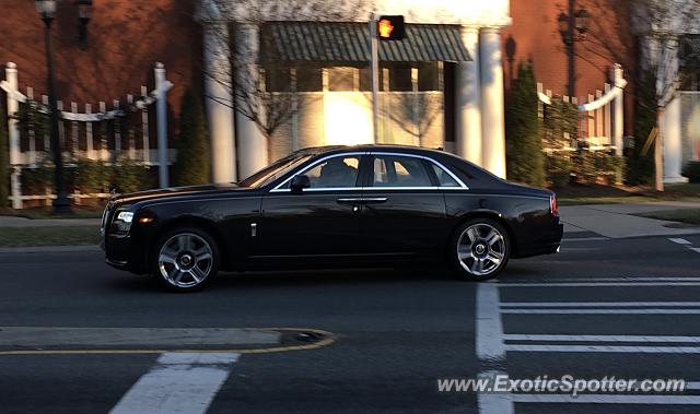 Rolls-Royce Ghost spotted in Charlotte, North Carolina