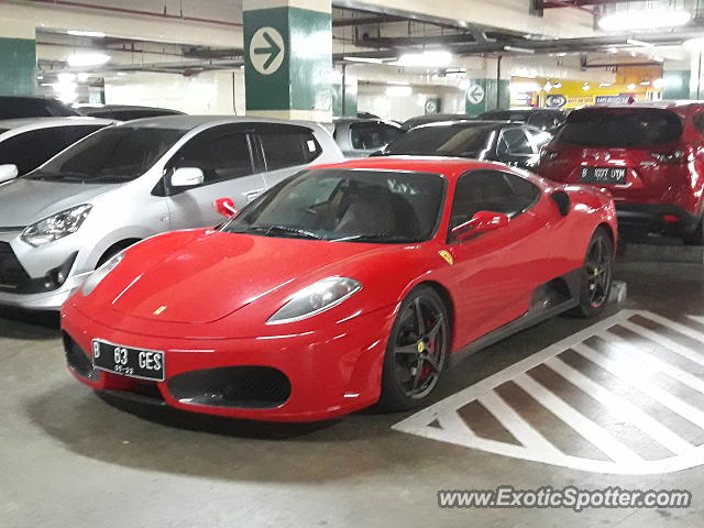 Ferrari F430 spotted in Jakarta, Indonesia