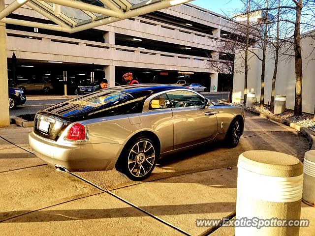 Rolls-Royce Wraith spotted in Short Hills, New Jersey