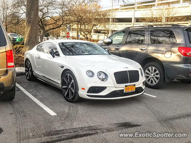 Bentley Continental spotted in Short Hills, New Jersey