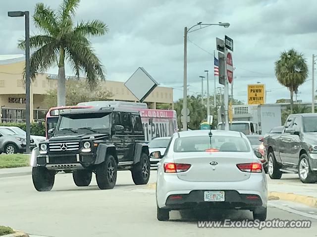 Mercedes 4x4 Squared spotted in Ft Lauderdale, Florida