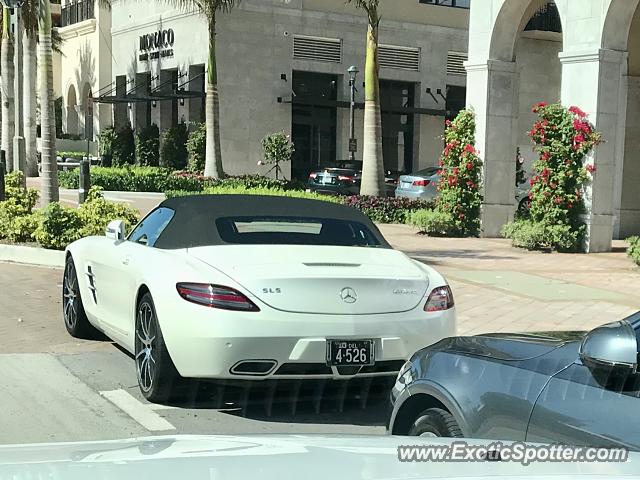 Mercedes SLS AMG spotted in Boca Raton, Florida