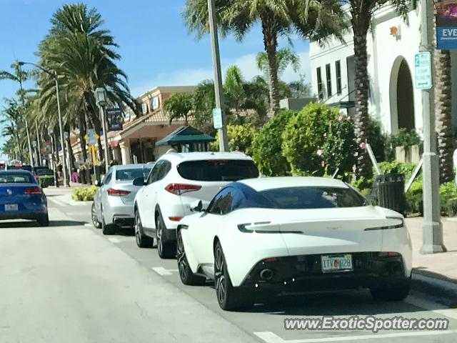 Aston Martin DB11 spotted in Boca Raton, Florida