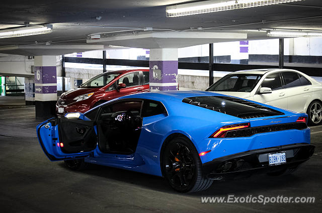 Lamborghini Huracan spotted in Toronto, Canada