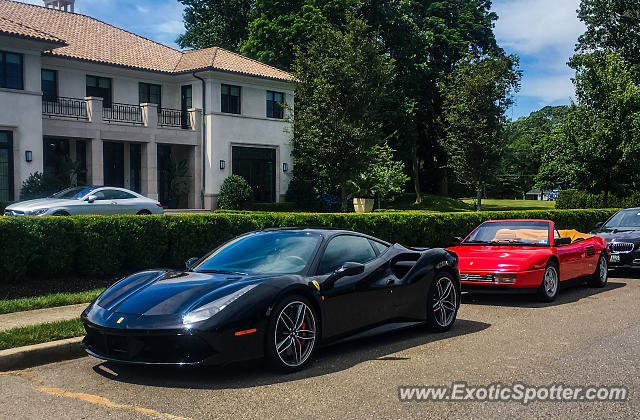 Ferrari 488 GTB spotted in Oakhurst, New Jersey