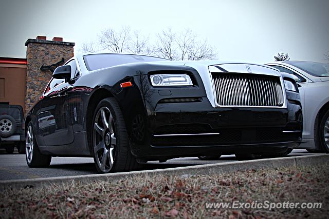 Rolls-Royce Wraith spotted in Bloomington, Indiana