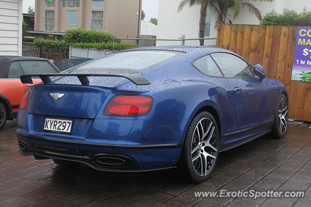 Bentley Continental spotted in Auckland, New Zealand