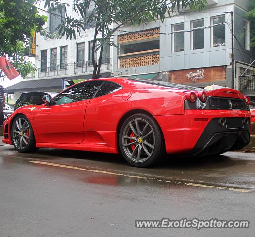 Ferrari F430 spotted in Jakarta, Indonesia