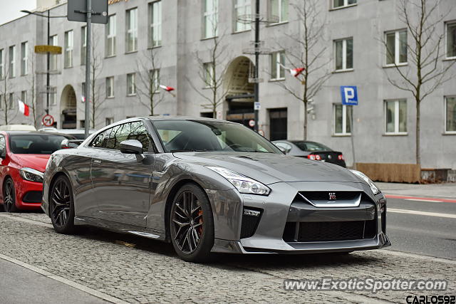 Nissan GT-R spotted in Warsaw, Poland