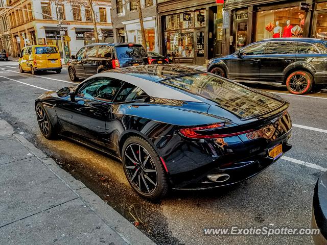 Aston Martin DB11 spotted in Manhattan, New York