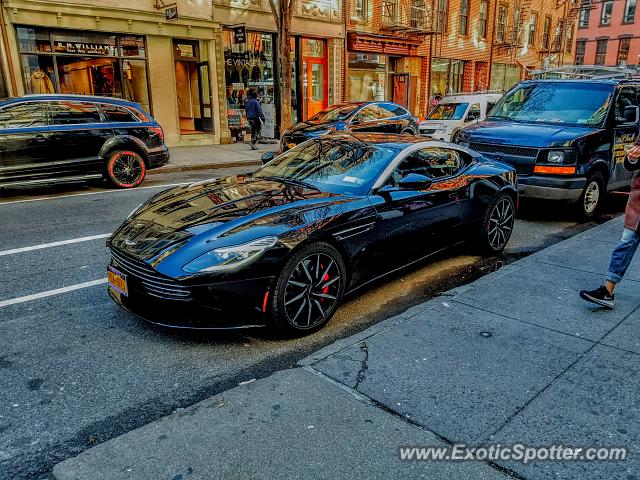 Aston Martin DB11 spotted in Manhattan, New York