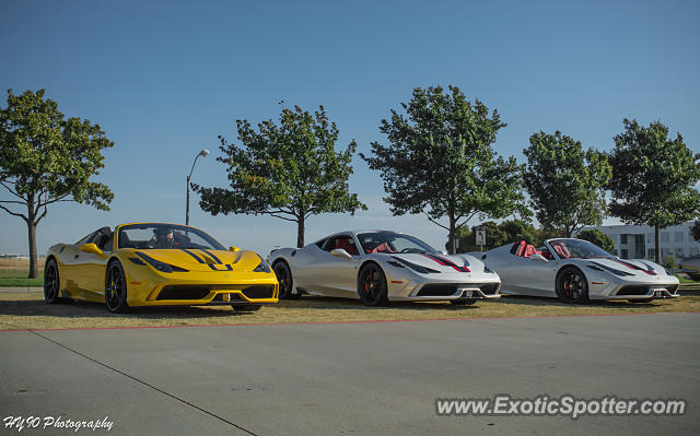 Ferrari 458 Italia spotted in Dallas, Texas