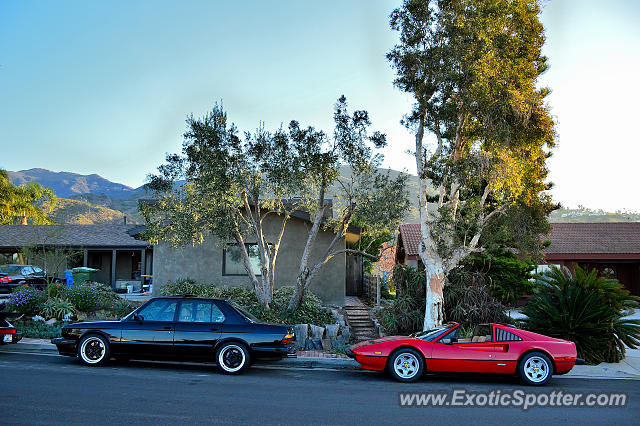 Ferrari 308 spotted in Malibu, California