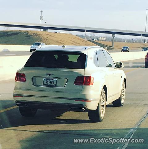 Bentley Bentayga spotted in Fishers, Indiana