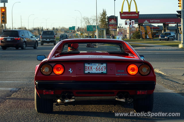 Ferrari 308 spotted in Calgary, Canada