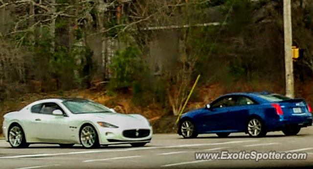 Maserati GranTurismo spotted in Raleigh, North Carolina