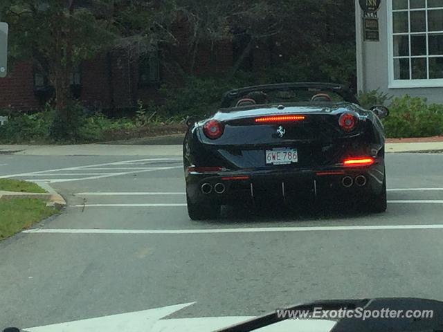 Ferrari California spotted in Concord, Massachusetts