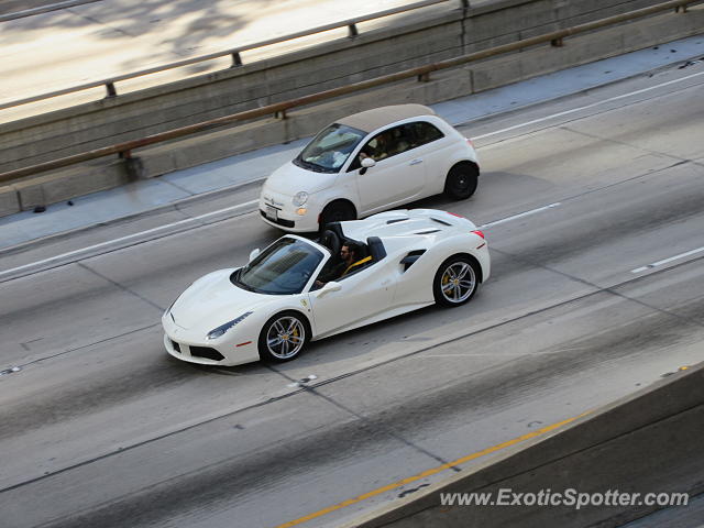 Ferrari 488 GTB spotted in Los Angeles, California