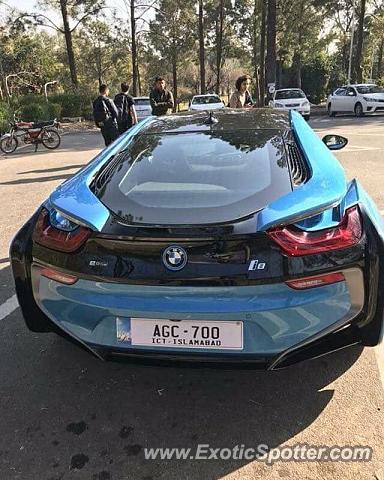 BMW I8 spotted in Islamabad, Pakistan