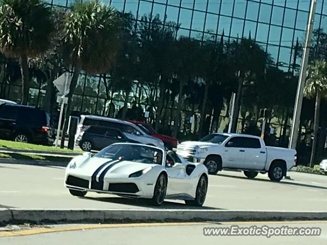 Ferrari 488 GTB spotted in Ft Lauderdale, Florida