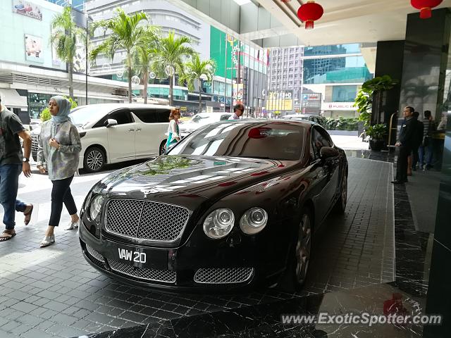 Bentley Continental spotted in Kuala Lumpur, Malaysia