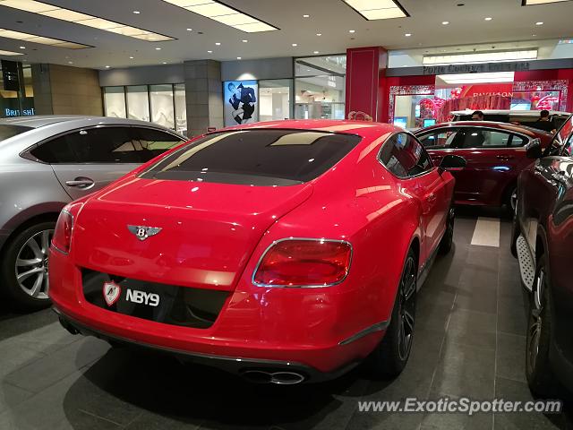 Bentley Continental spotted in Kuala Lumpur, Malaysia