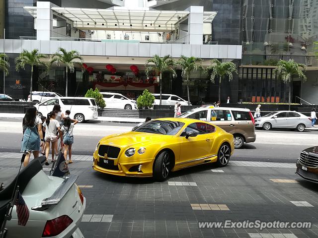 Bentley Continental spotted in Kuala Lumpur, Malaysia