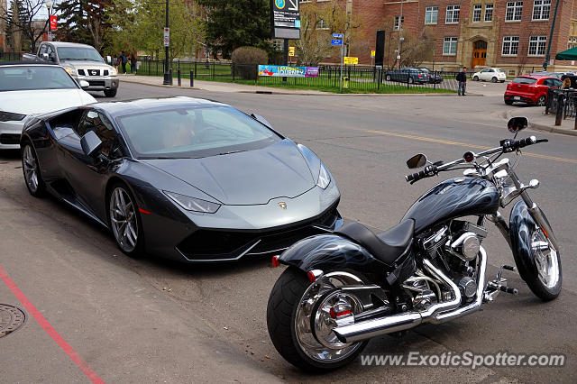 Lamborghini Huracan spotted in Calgary, Canada