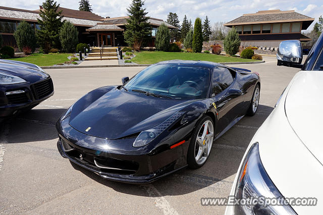 Ferrari 458 Italia spotted in Edmonton, Canada