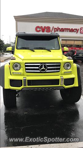 Mercedes 4x4 Squared spotted in Huntsville, Alabama