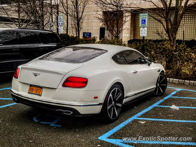 Bentley Continental spotted in Short Hills, New Jersey