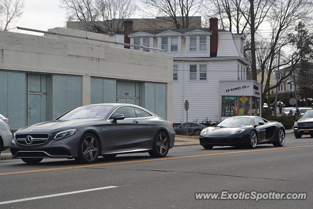 Mclaren MP4-12C spotted in Greenwich, Connecticut