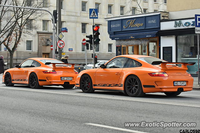 Porsche 911 GT3 spotted in Warsaw, Poland