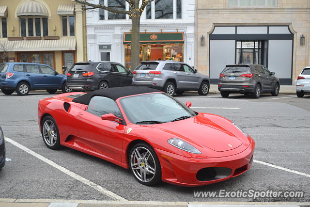 Ferrari F430 spotted in Greenwich, Connecticut