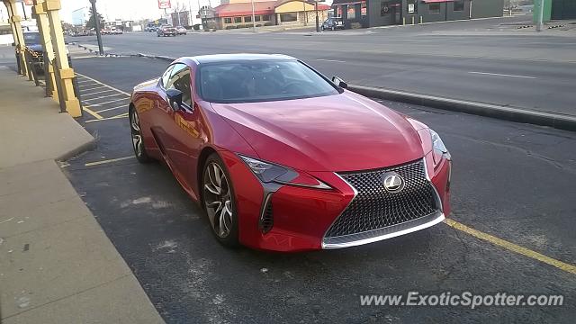 Lexus LC 500 spotted in Dodge City, Kansas