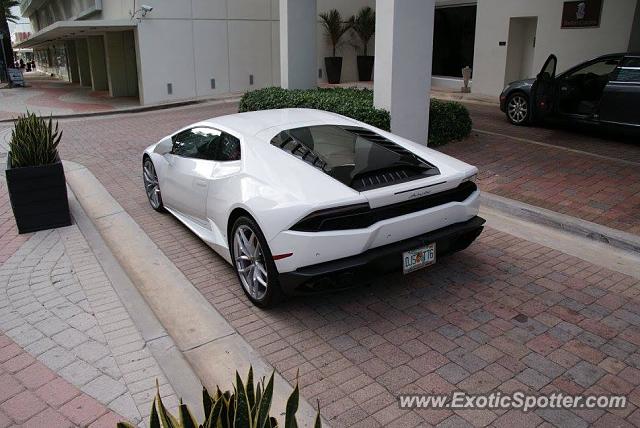 Lamborghini Huracan spotted in South Beach, Florida