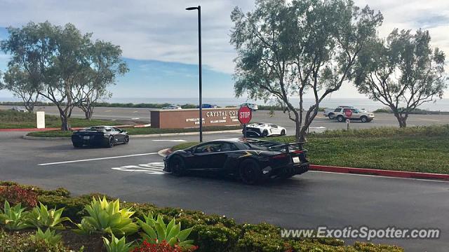 Lamborghini Aventador spotted in Newport Beach, California