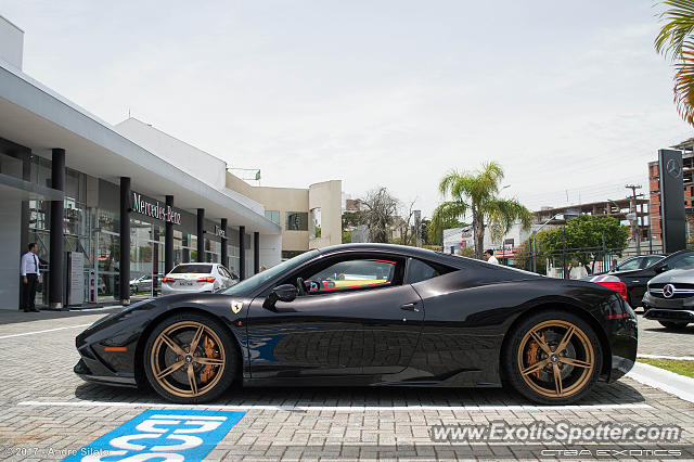 Ferrari 458 Italia spotted in Curitiba, PR, Brazil