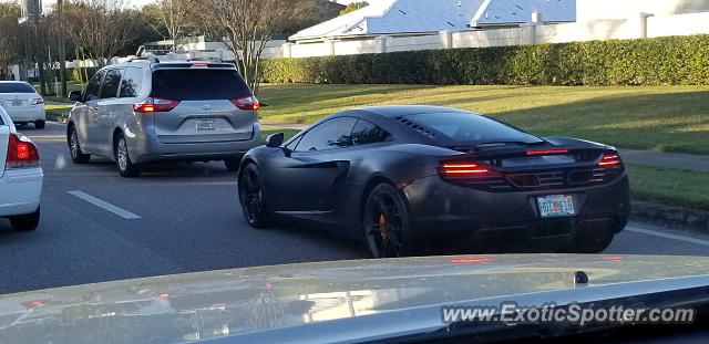 Mclaren MP4-12C spotted in Orlando, Florida