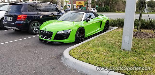 Audi R8 spotted in Orlando, Florida