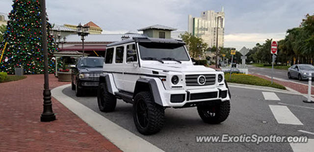 Mercedes 4x4 Squared spotted in Orlando, Florida